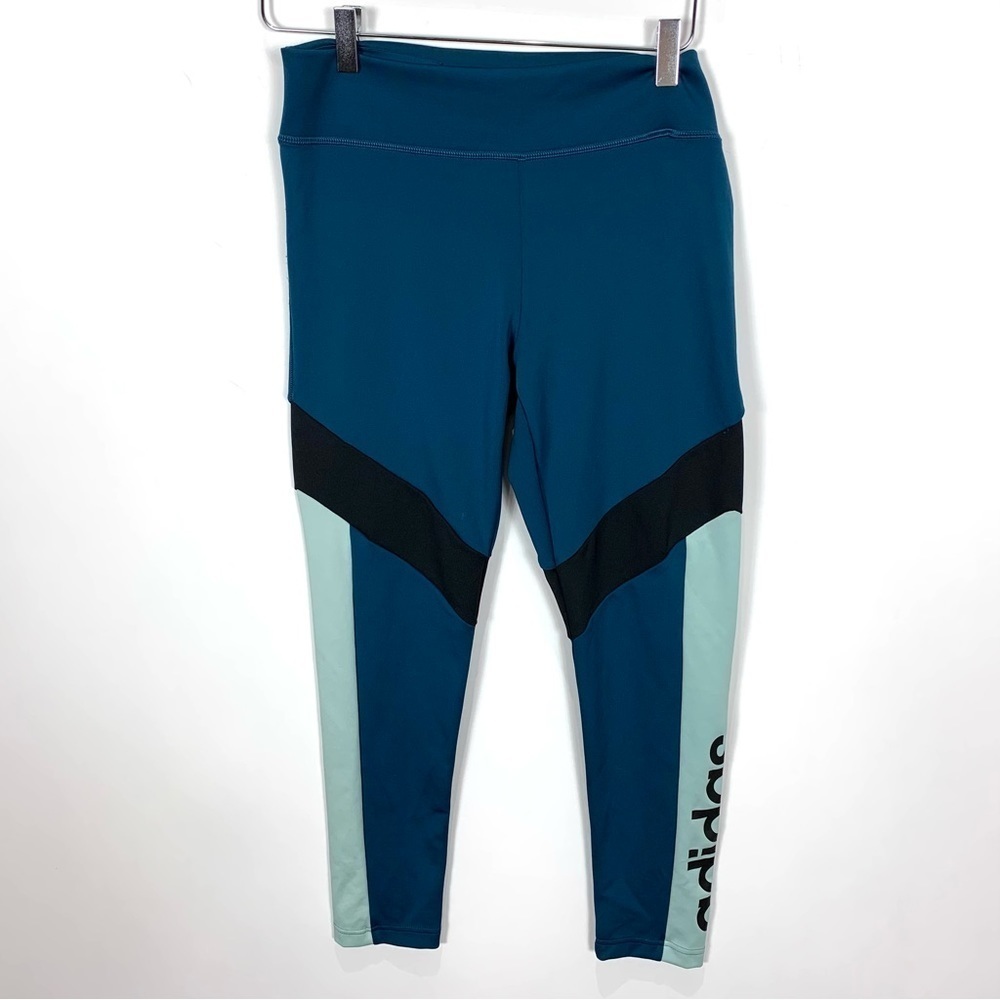 Adidas Climalite leggings colorblock